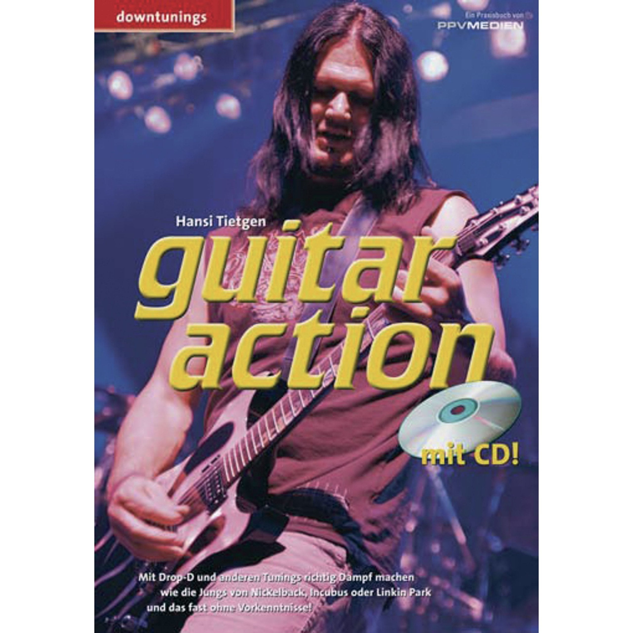 Guitar action: downtunings, mit Dropped-D und anderen Tunings richtig Dampf machen wie die Jungs von Slipknot, Deftones und Creed Sheet Music