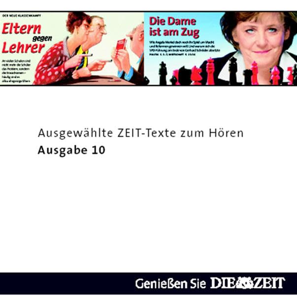 Die Zeit Audio, Ausgewählte ZEIT Texte zum Hören Nr. 10, 1 Audio-CD Film, Art & Culture
