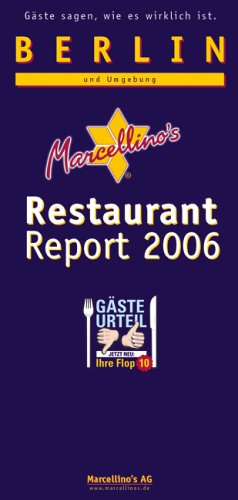 Marcellino's Restaurant-Report Berlin 2006 Travel Guides
