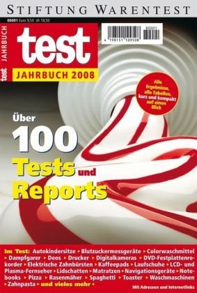 test Jahrbuch für 2008: Über 100 Tests und Reports Lifestyle