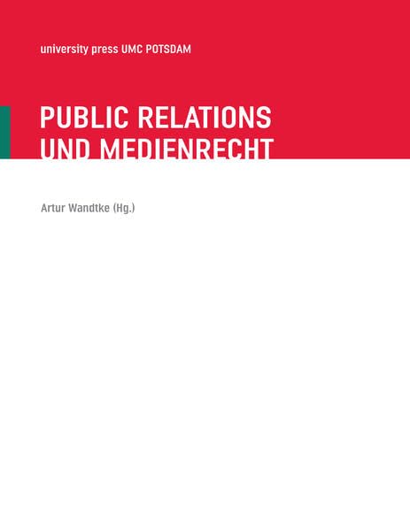 Public Relations und Medienrecht Law