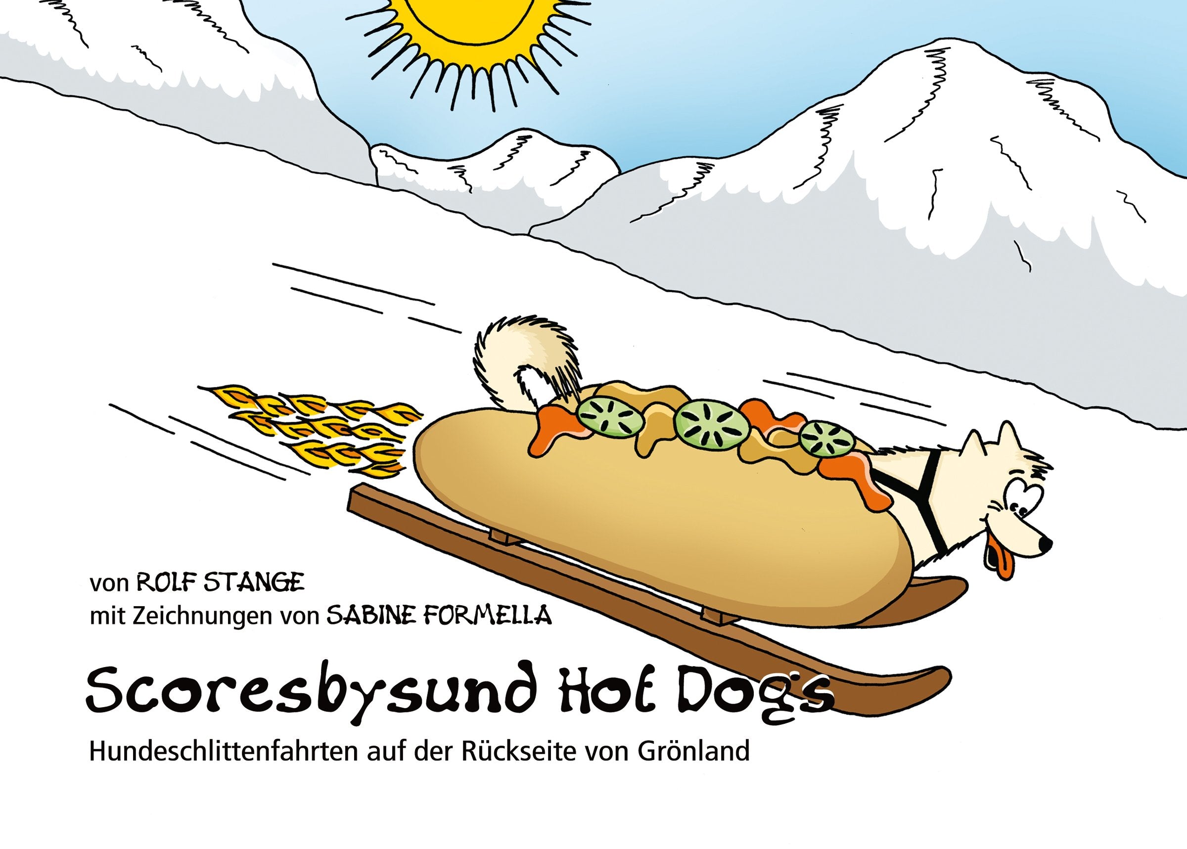 Scoresbysund Hot Dogs: Hundeschlittenfahrten auf der Rückseite von Grönland Leisure, Home & Garden