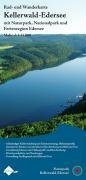 Rad- und Wanderkarte Kellerwald-Edersee: Massstab 1:35000. Naturpark Kellerwald-Edersee Maps & Plans