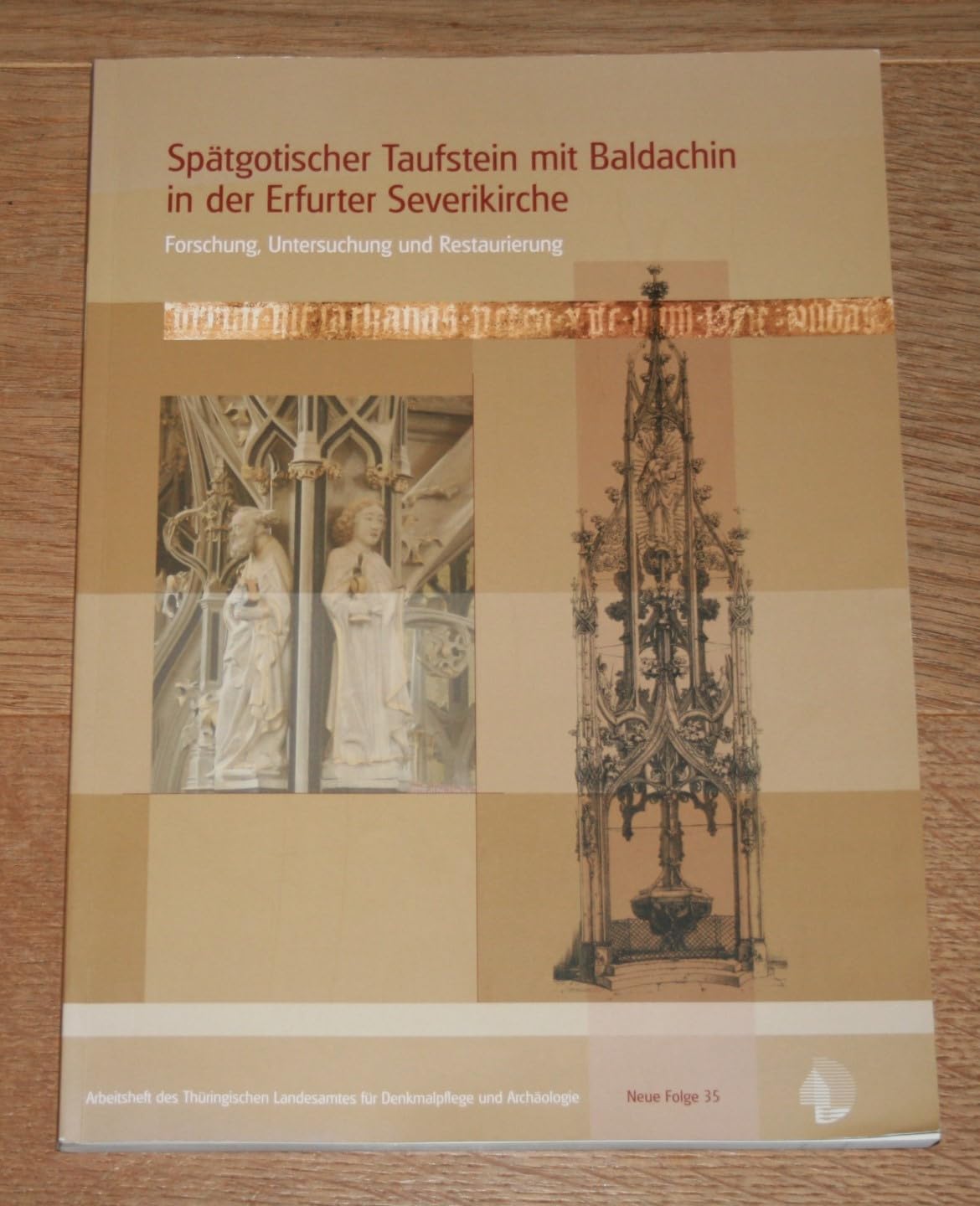 Spätgotischer Taufstein mit Baldachin in der Erfurter Severikirche: Forschung, Untersuchung und Restaurierung (Arbeitshefte des Thüringischen Landesamtes für Denkmalpflege und Archäologie) Natural Sciences