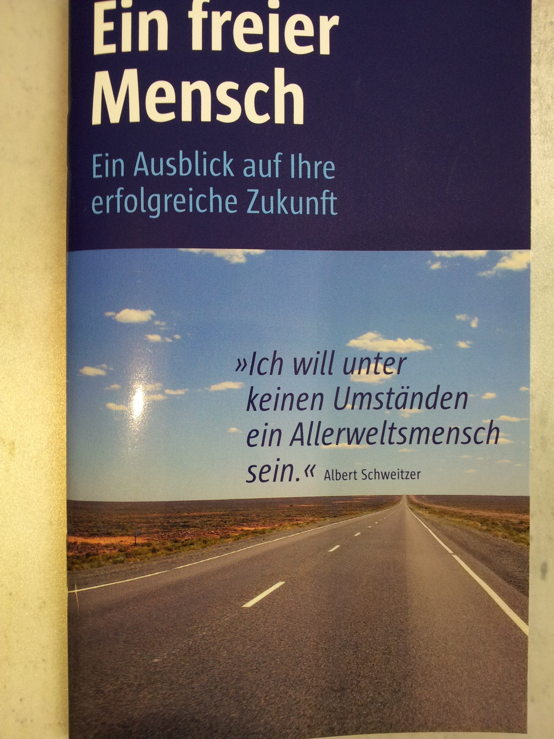 Ein freier Mensch: Ein Ausblick auf Ihre erfolgreiche Zukunft Law