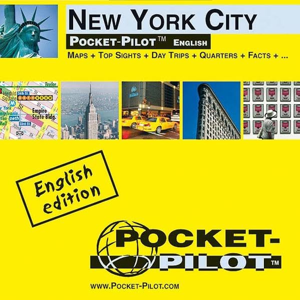 Pocket-Pilot New York City: Einzelkarten: Zentrum, Großraum & Region - Öffentliche Verkehrsmittel - Sehenswürdigkeiten - Ausflüge - Wissenswertes - ... und vieles mehr. Englische Ausgabe Leisure, Home & Garden