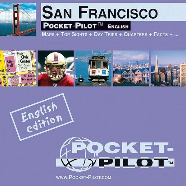 Pocket-Pilot San Francisco: Einzelkarten: Zentrum, Großraum & Region - Öffentliche Verkehrsmittel - Sehenswürdigkeiten - Ausflüge - Wissenswertes - ... und vieles mehr. Englische Ausgabe Leisure, Home & Garden