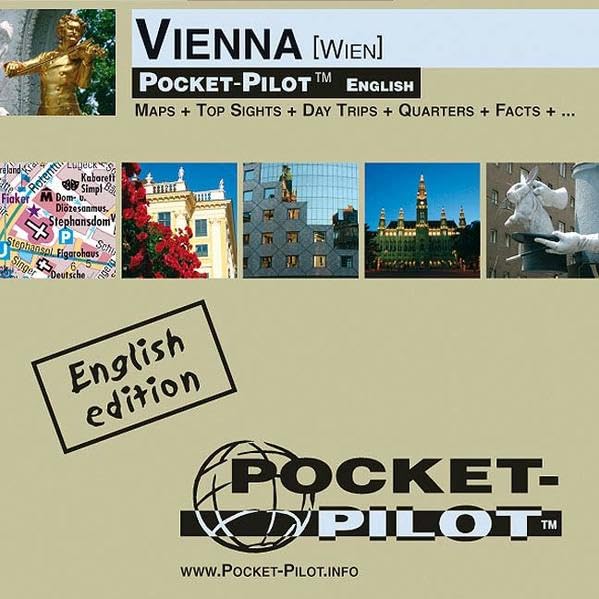 Pocket-Pilot Wien: Einzelkarten: Zentrum, Großraum & Region - Öffentliche Verkehrsmittel - Sehenswürdigkeiten - Ausflüge - Wissenswertes - Klima - ... und vieles mehr. Englische Ausgabe Leisure, Home & Garden