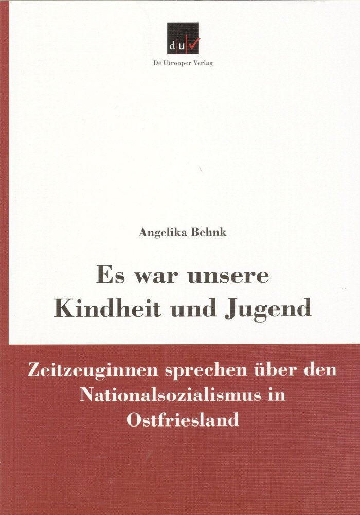 Es war unsere Jugend und Kindheit Books