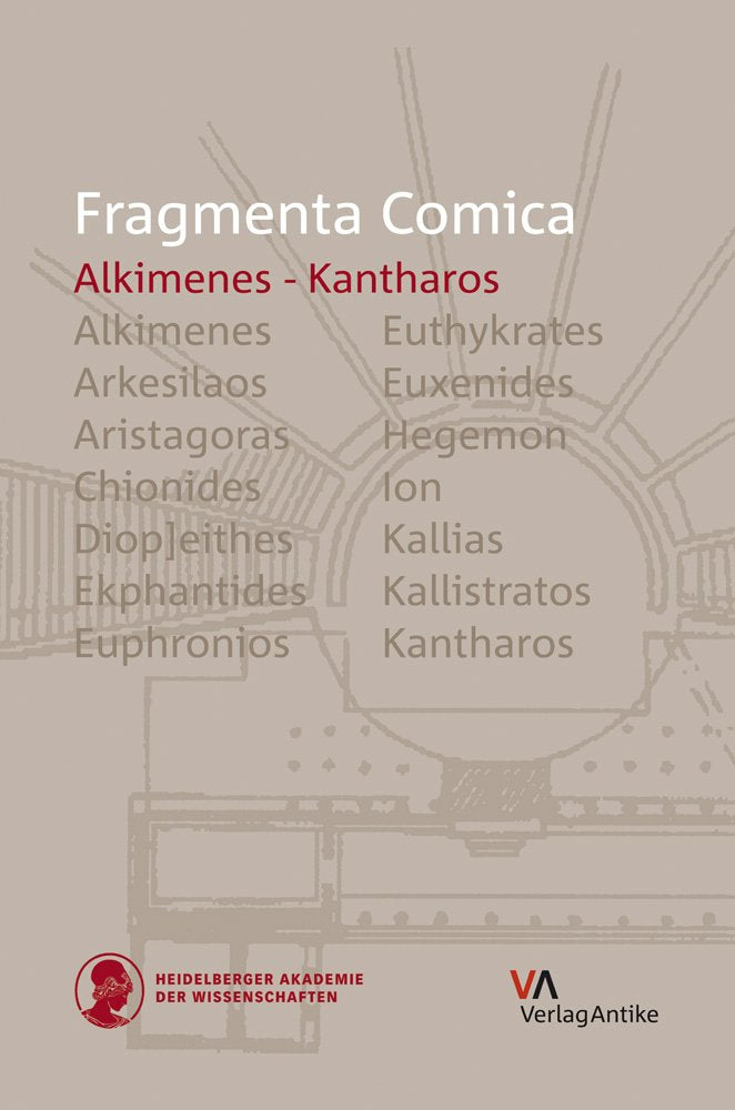 FrC 1.1 Alkimenes - Kantharos: Einleitung, Ubersetzung, Kommentar (Fragmenta Comica, Band 1) Contemporary literature