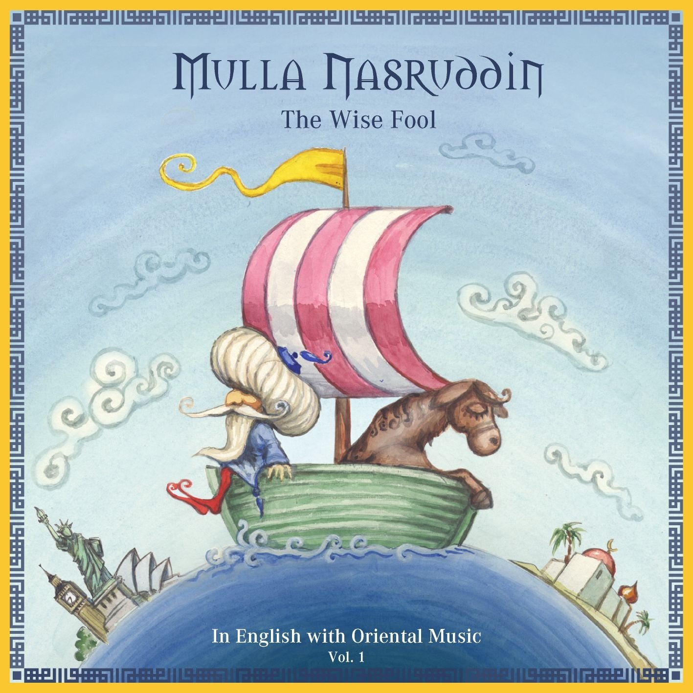 Mulla Nasruddin - The Wise Fool . In English with Oriental Music Vol. 1 Religion & Esotericism