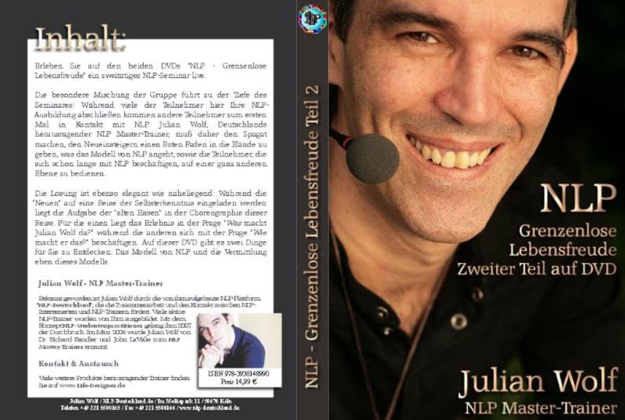 NLP - Grenzenlose Lebensfreude Teil 2 - DVD dvd
