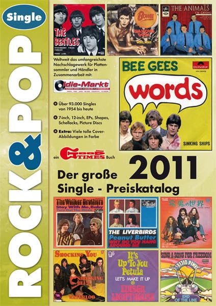 Der große Rock& Pop Single Preiskatalog 2011: Weltweit das umfangreichste Nachschlagewerk für Plattensammler und Händler in Zusammenarbeit mit ... tolle Cover-Abbildungen in Farbe. 17. Jg. Hobbies & Crafts