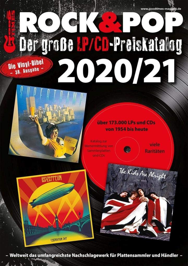 Der große Rock & Pop LP/CD Preiskatalog 2020/21 Hobbies & Crafts