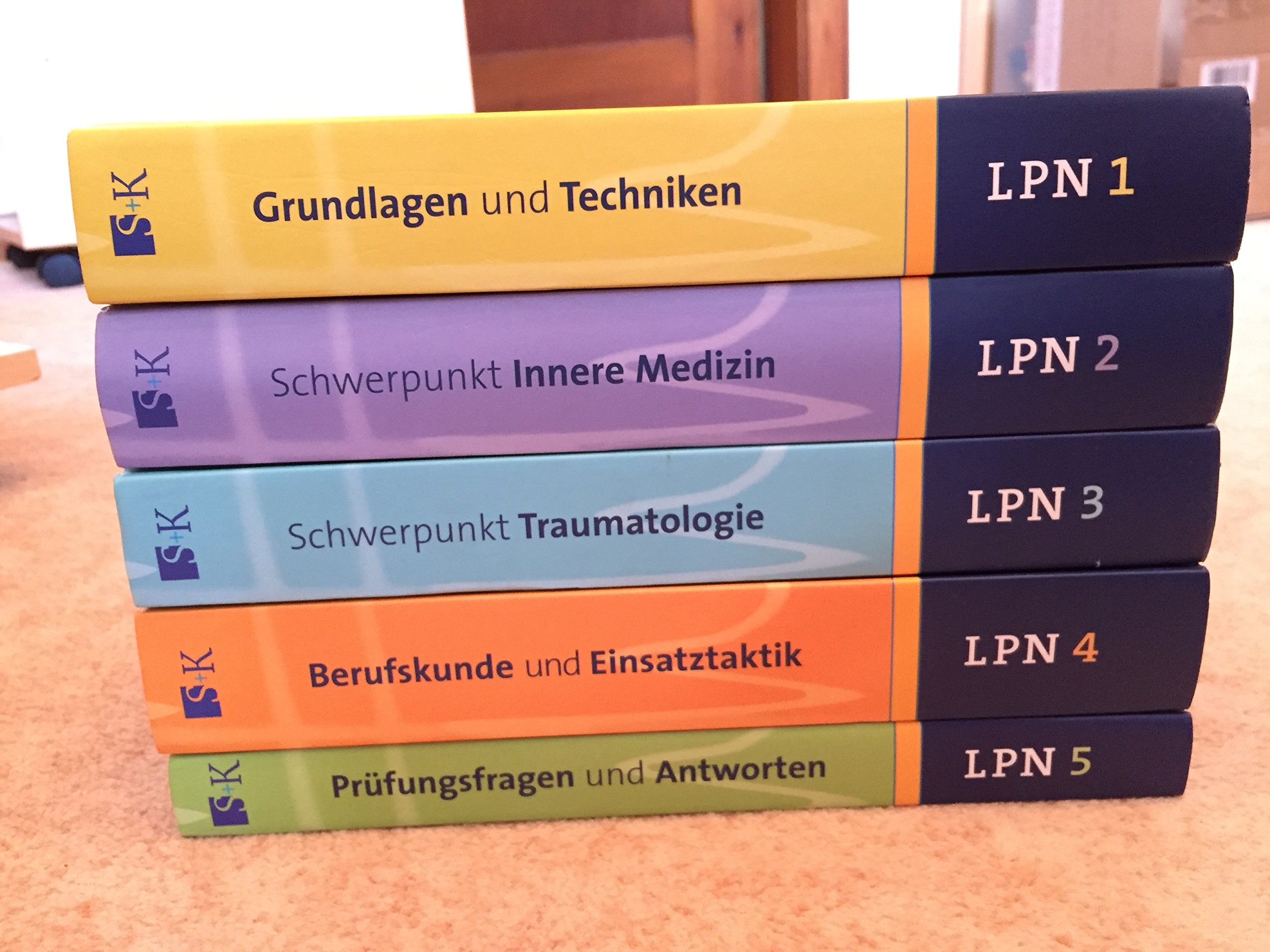 LPN. Lehrbuch für präklinische Notfallmedizin in 5 Bänden: Classic oder Combi Medicine