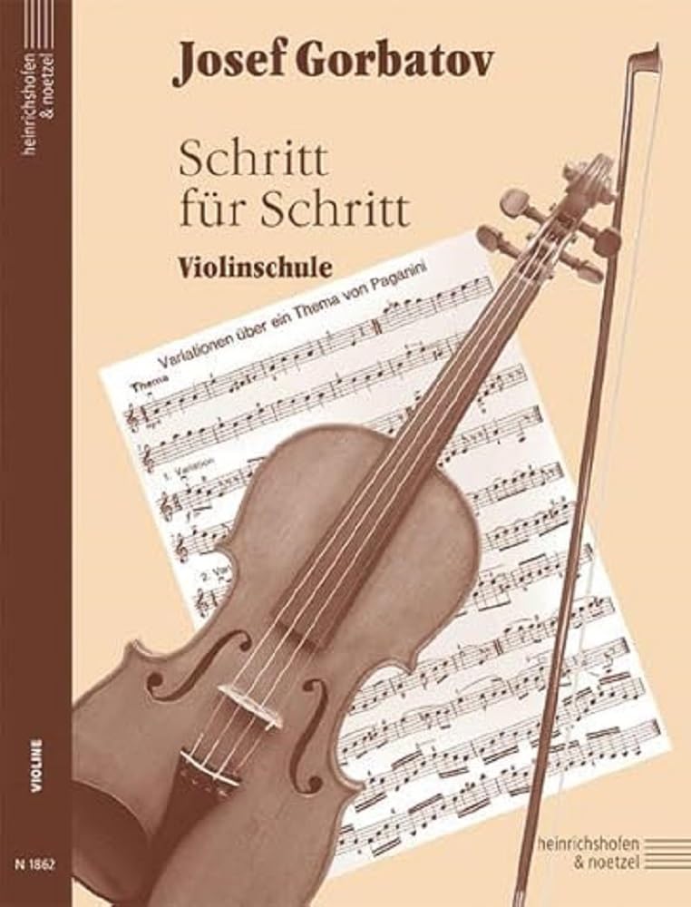 Schritt für Schritt. Violinschule Sheet Music