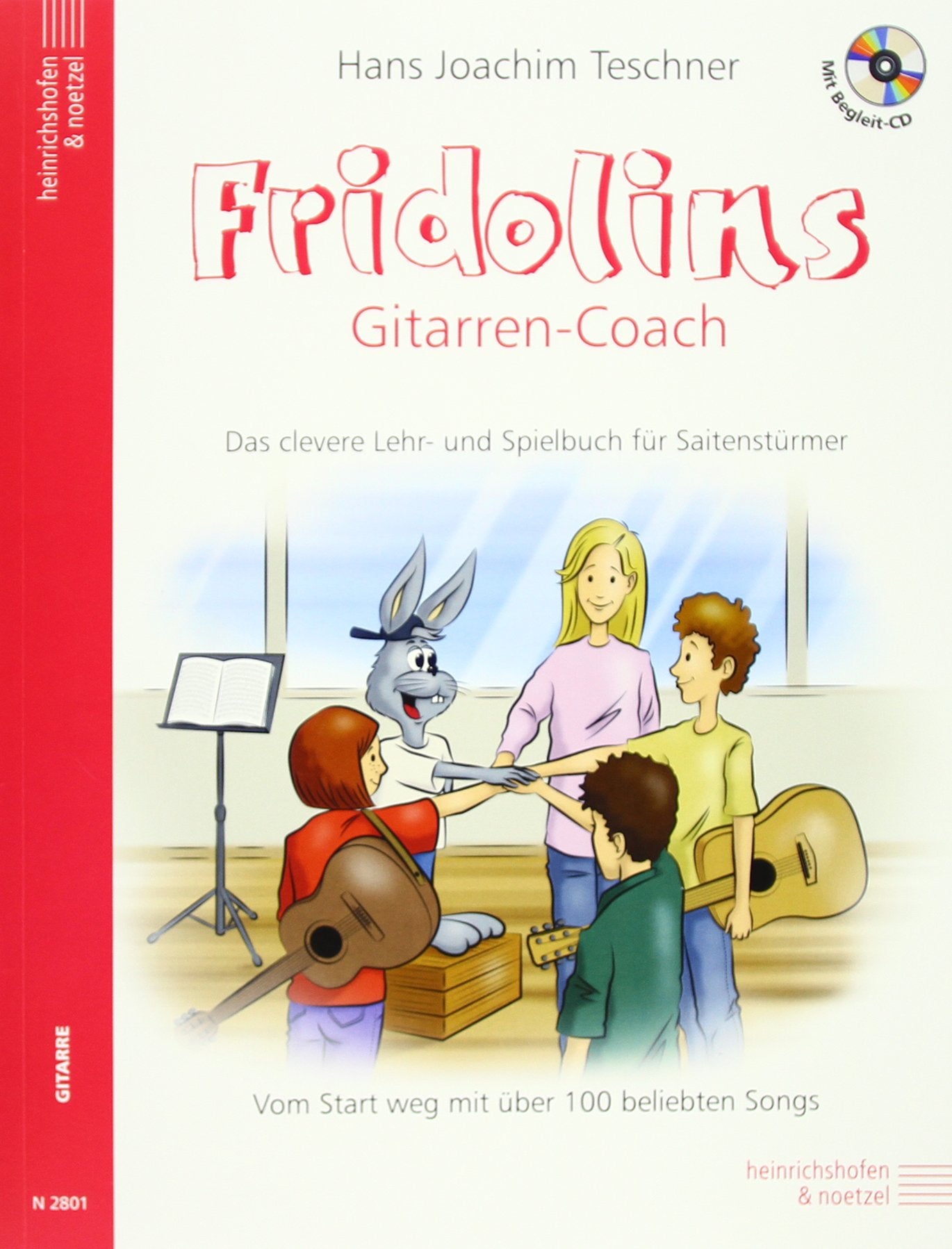 Fridolins Gitarren-Coach mit CD Art & Literature