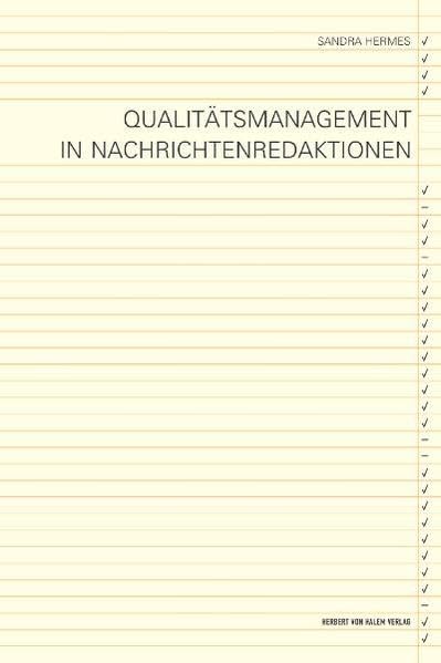Qualitätsmanagement in Nachrichtenredaktionen Law