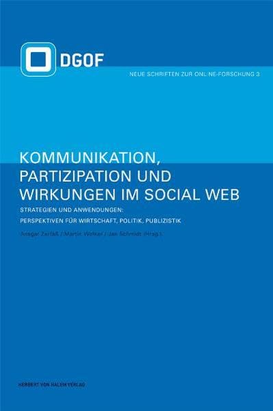 Kommunikation, Partizipation und Wirkungen im Social Web Law Books