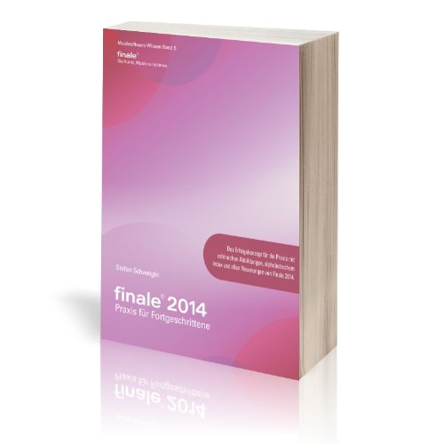 Finale 2014 Buch Bd. 2 - Praxis für Fortgeschrittene Sheet Music