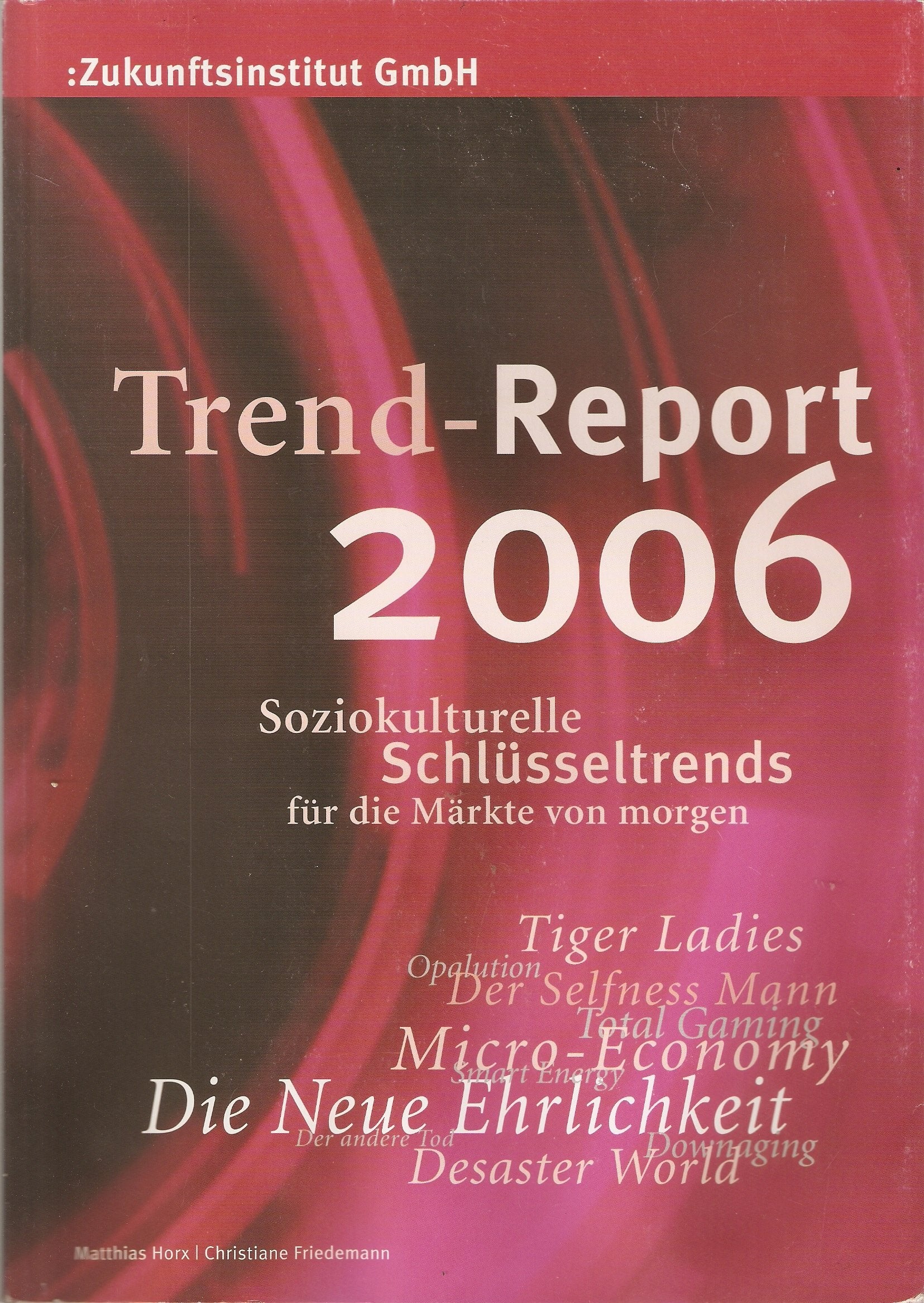 Trend-Report 2006: Soziokulturelle Schlüsseltrends für die Märkte von morgen Politics & History