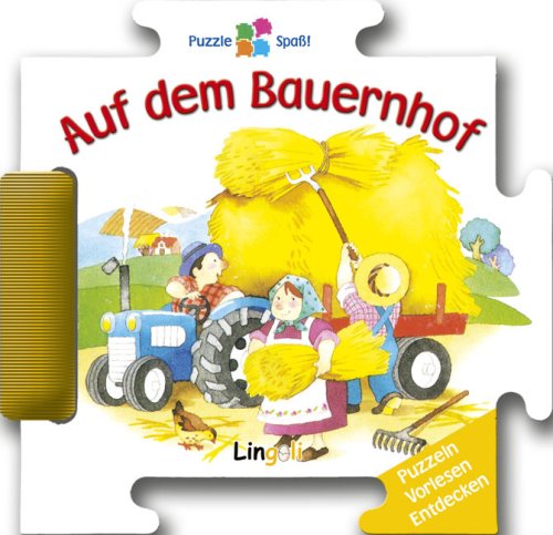 Puzzlespaß! Auf dem Bauernhof: 10 Papp-Puzzleteile, Format Gesamtpuzzle 57 x 57 cm Children's books
