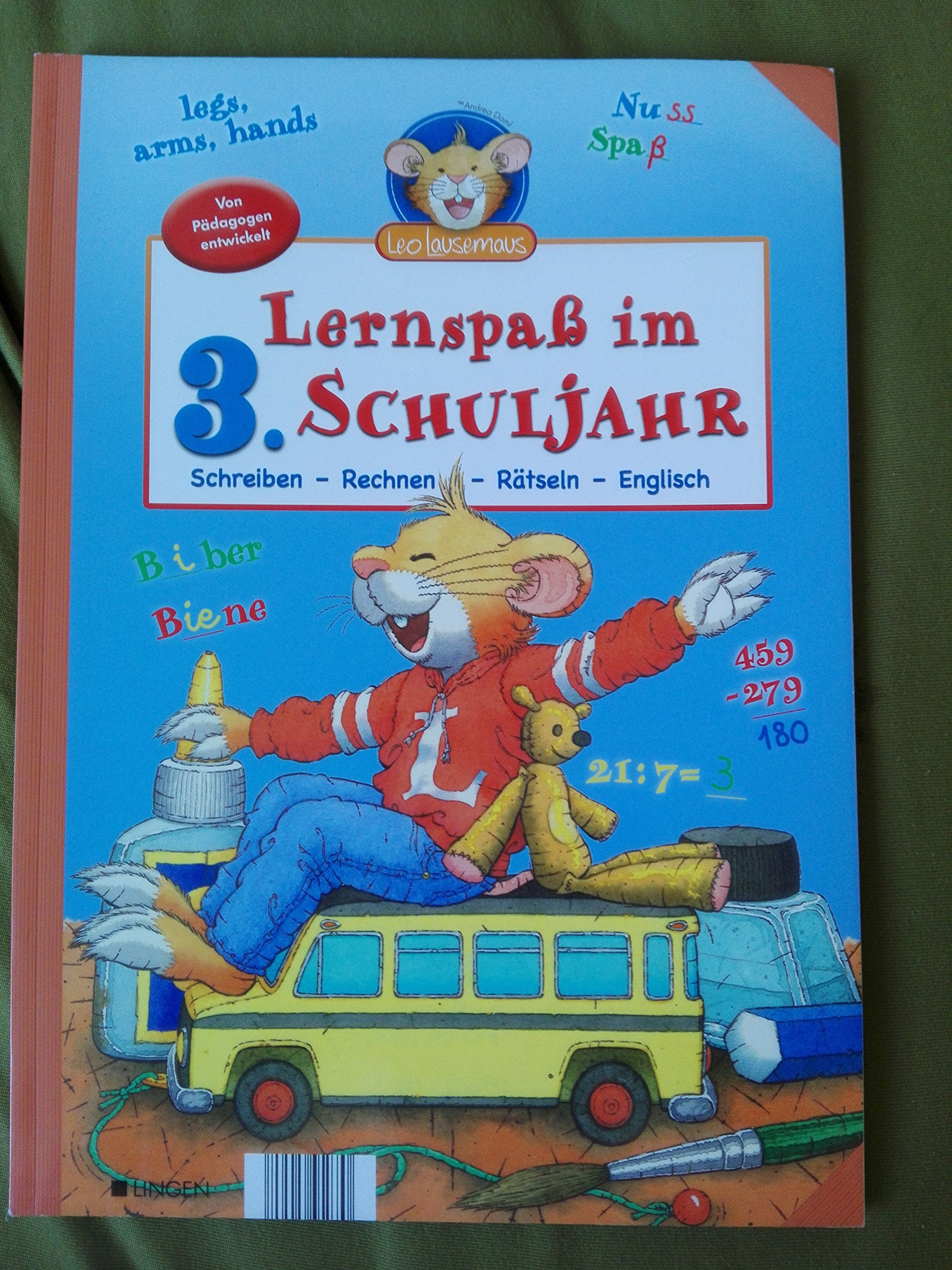 Leo Lausemaus - Lernspaß im 3. Schuljahr book