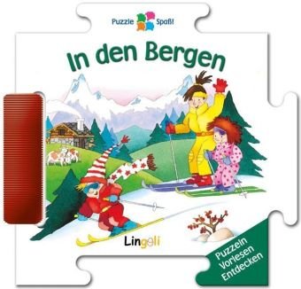 Puzzlespaß! In den Bergen: Puzzeln, Vorlesen, Entdecken. 10 Papp-Puzzleteile à 19 x 19 cm Children's books