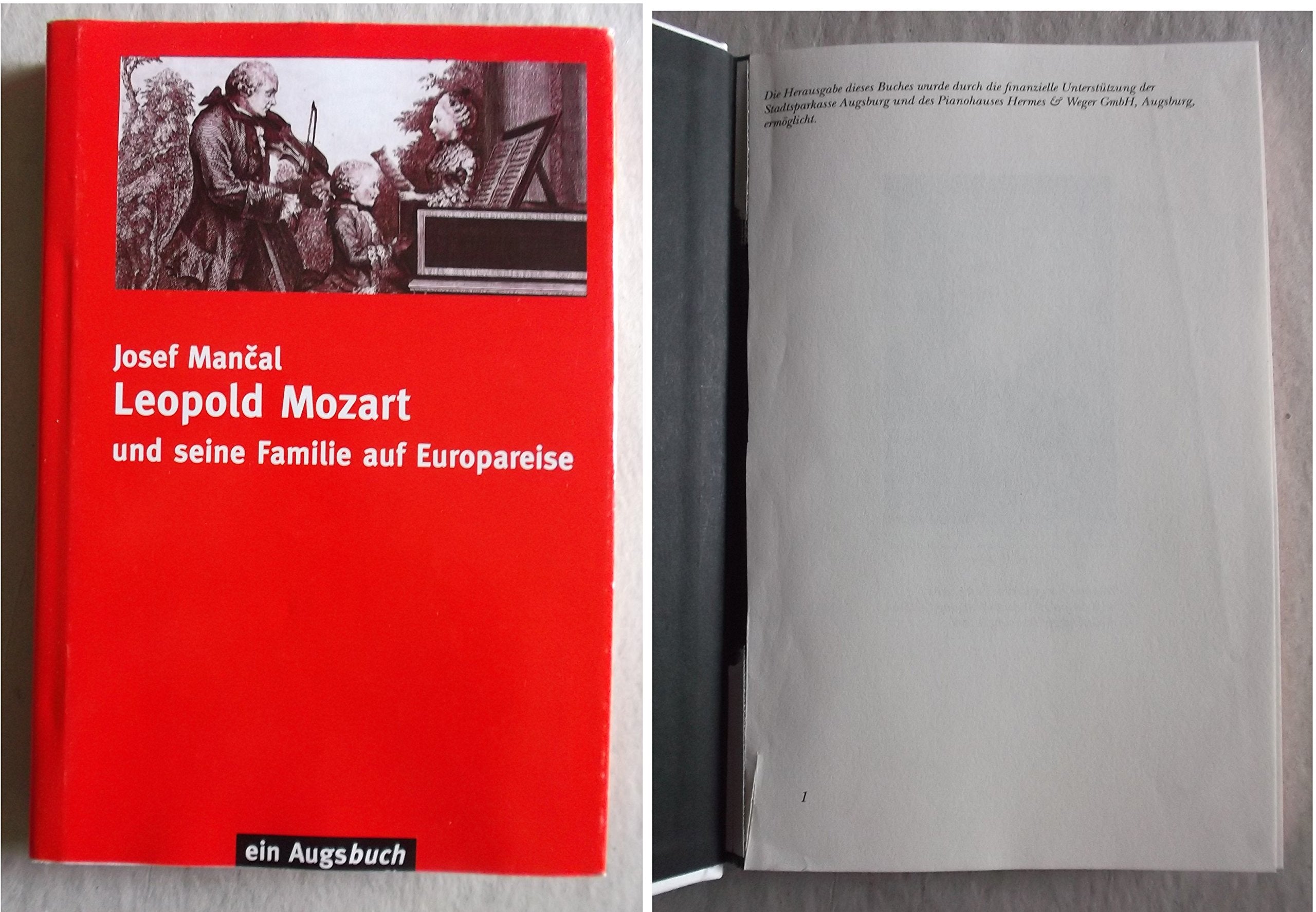 Leopold Mozart und seine Familie auf Europa-Reise Books