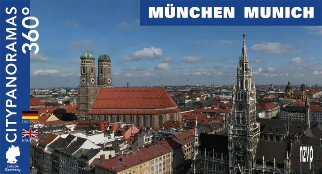 München - Munich Citypanoramas Pocket Edition 360°: Text dtsch.-engl. (City Panoramas 360 Degrees) Travel