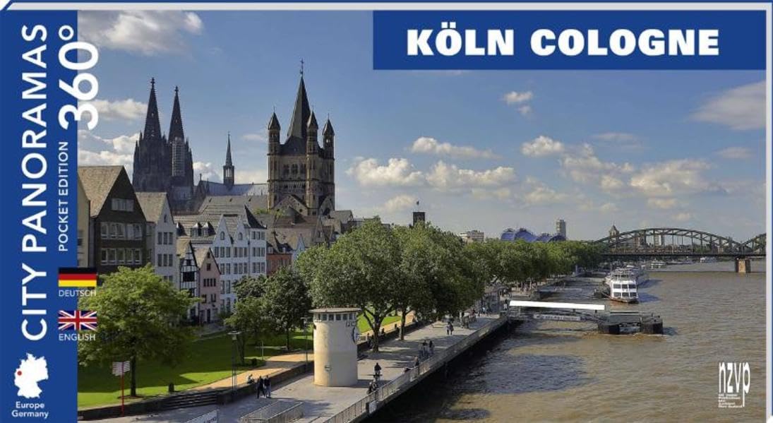 Köln /Cologne 360° Citypanoramas - Pocket Edition: Dtsch.-Engl. (City Panoramas 360) Leisure, Home & Garden