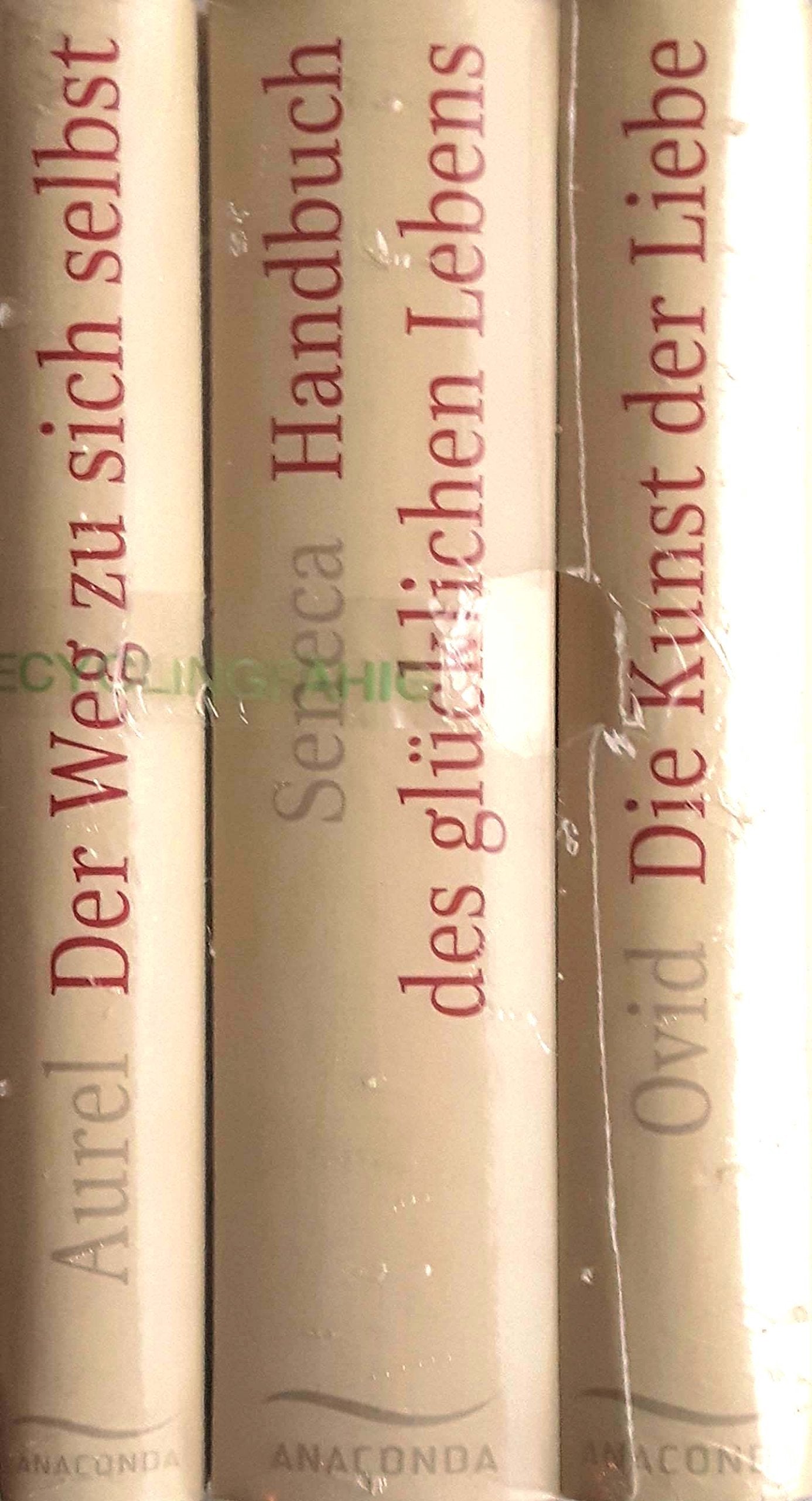 Lebensweisheiten der Antike. 3 Bände von Ovid, Seneca Book Books