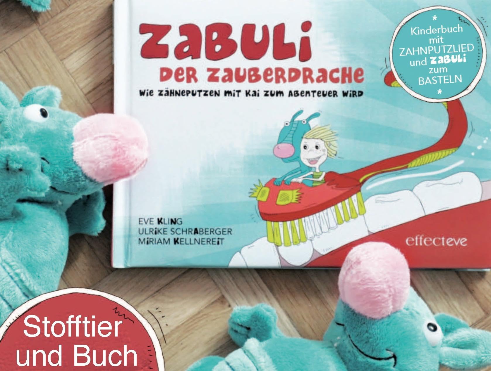 Zabuli - Der Zauberdrache (Stofftier + Kinderbuch) Medicine