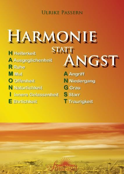 Harmonie statt Angst Second hand books on Religion & Esotericism