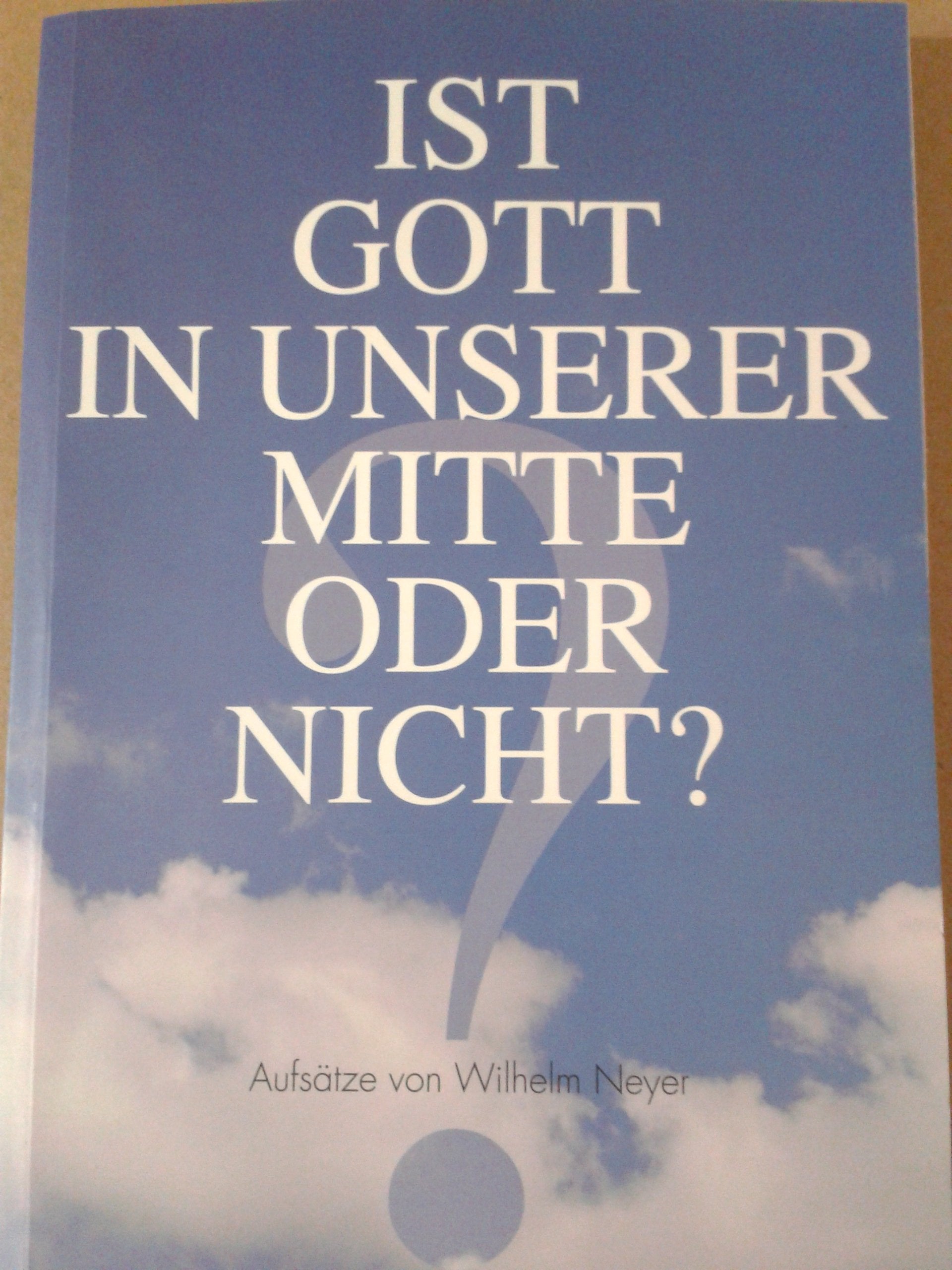 Product Image: Ist Gott in unserer Mitte oder nicht?