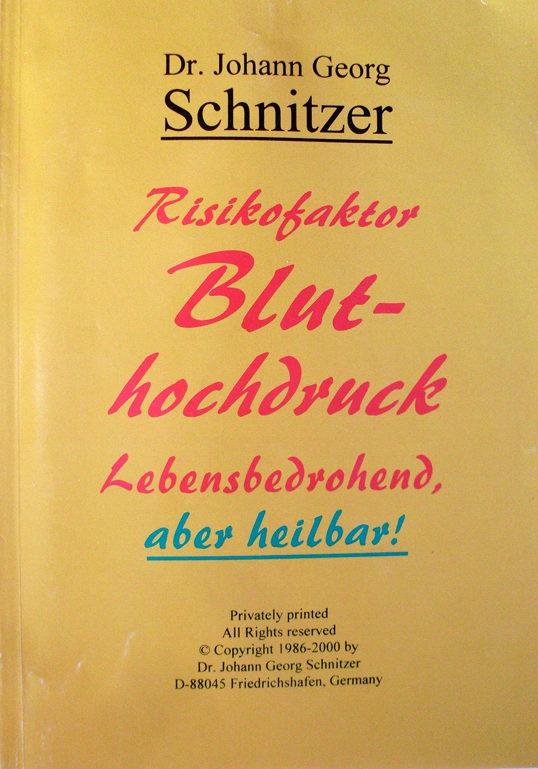 Bluthochdruck heilen: Risikofaktor Hypertonie - lebensbedrohend, aber heilbar! Medicine