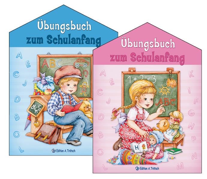 Trötsch Übungsbücher Schulanfang: blau und rosa Learning & Reference