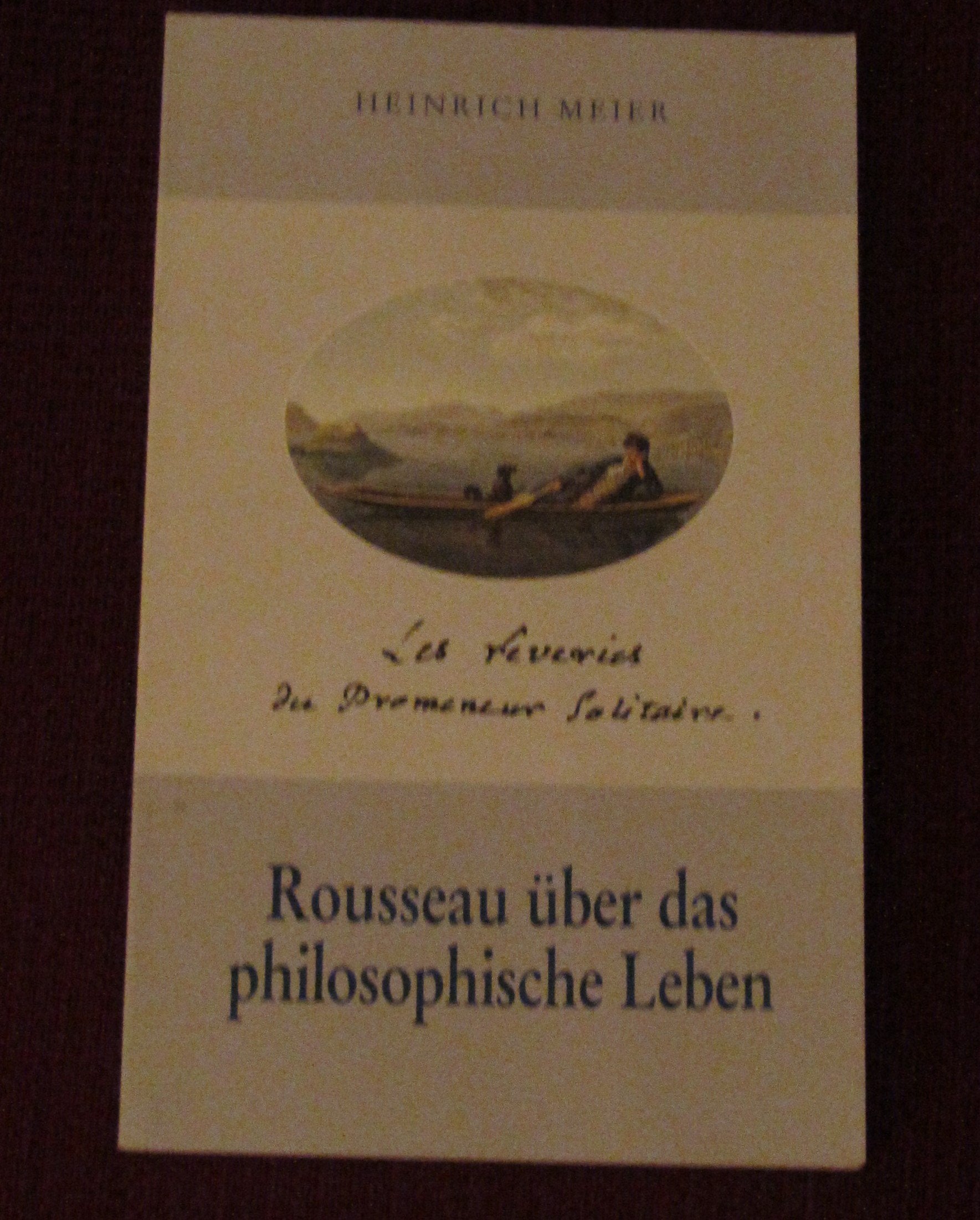 "Les rêveries du Promeneur Solitaire" - Rousseau über das philosophische Leben Books