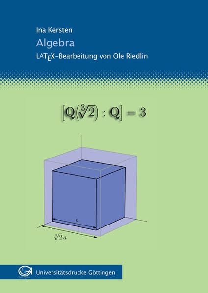 Algebra: LATEX-Bearbeitung von Ole Riedlin Mathematics