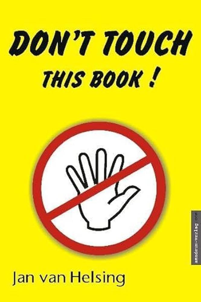 Product Image: Don't touch this book!