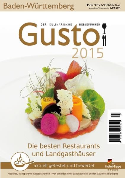 GUSTO Baden-Württemberg 2015: Der kulinarische Reiseführer Leisure, Home & Garden