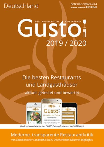 GUSTO Deutschland 2019/2020: Der kulinarische Reiseführer Leisure, Home & Garden