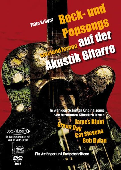 Rock- und Popsongs spielend lernen auf der Gitarre: In wenigen Schritten Originalsongs von berühmten Künstlern lernen: James Blunt - Green Day - Cat ... Bob Dylan. Für Anfänger und Fortgeschrittene Movies