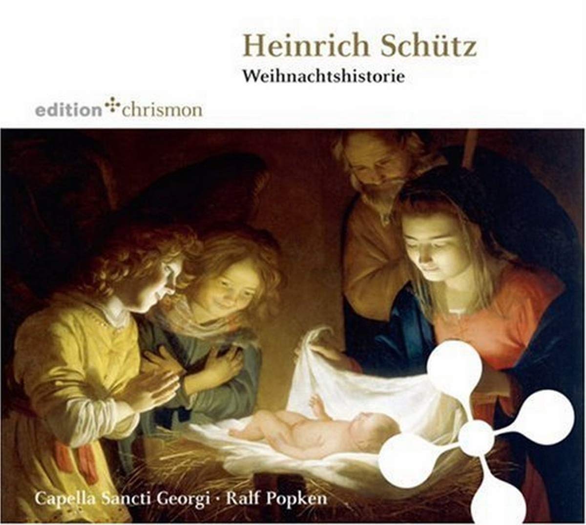 Heinrich Schütz: Weihnachtshistorie plus Schütz - Weckmann - Eccard - Praetorius - Eccard u.a.: Mit: Capella Sancti Georgi und Musica Alta Ripa (edition chrismon) Sheet Music