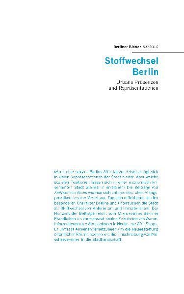 Product Image: Stoffwechsel Berlin