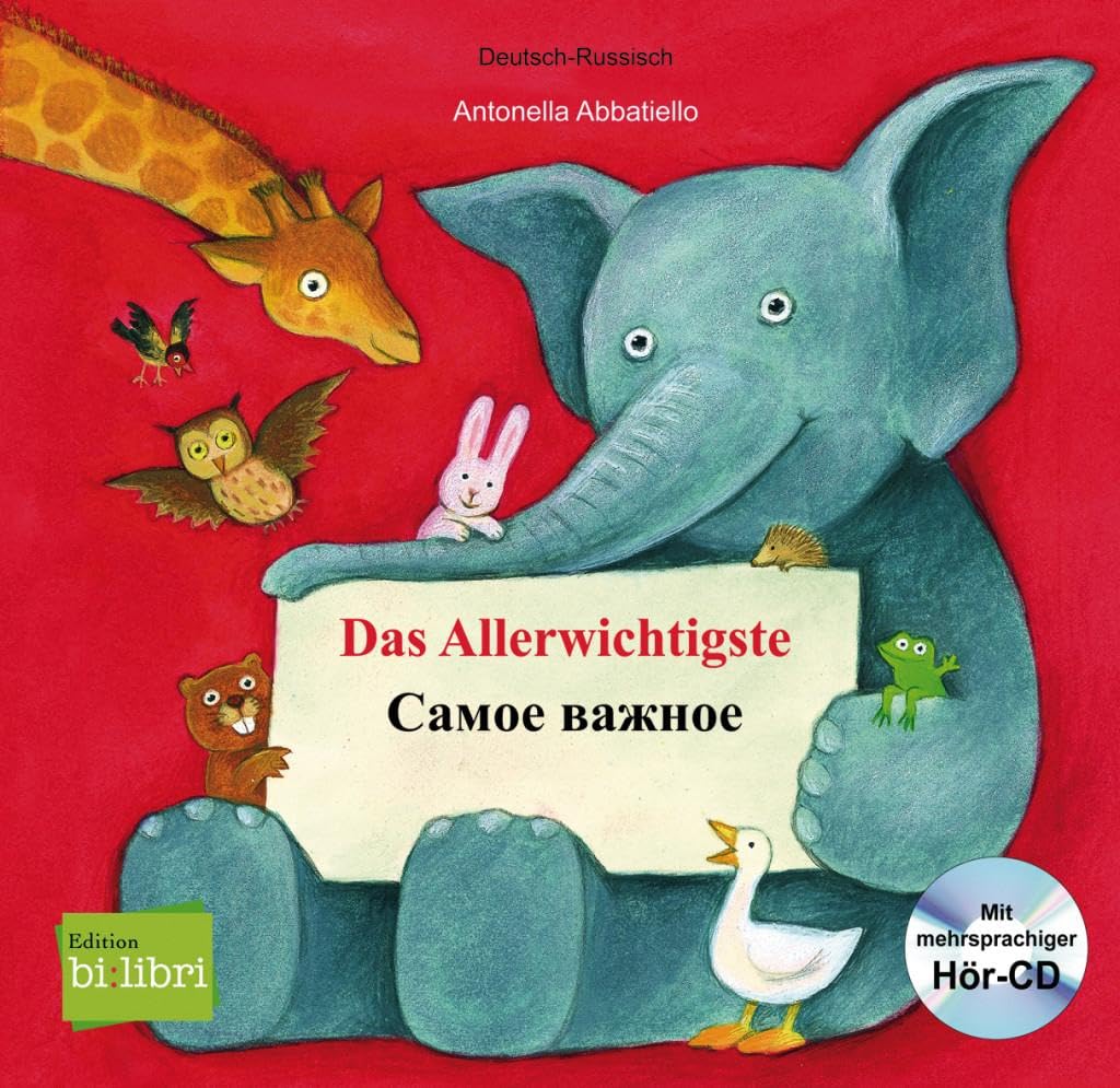 Das Allerwichtigste: Kinderbuch Deutsch-Russisch Study Guides