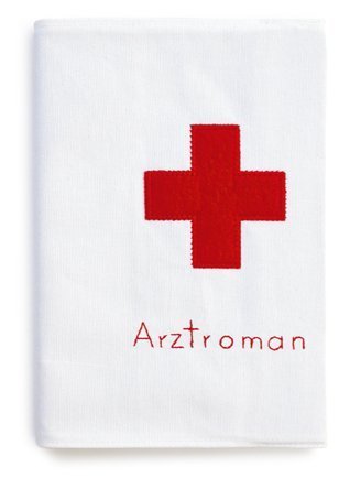 Arztroman groß: Buchhülle Living & Furnishing Books