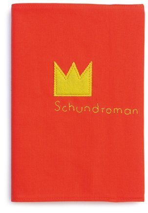 Schundroman klein: Buchhülle: Bestickter Schutzumschlag aus festem Stoff Living & Furnishing