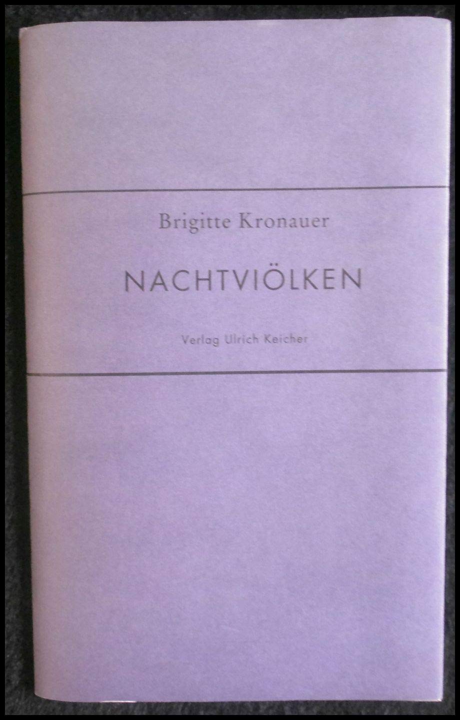 Nachtviölken: 4 x zur deutschen Sprache Contemporary literature