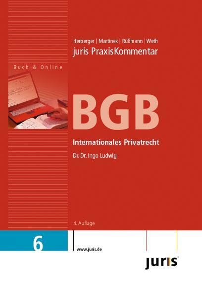 juris Praxiskommentar BGB Gesamtausgabe / Internationales Privatrecht Law